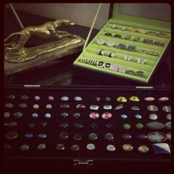 Collection of vintage cufflinks 