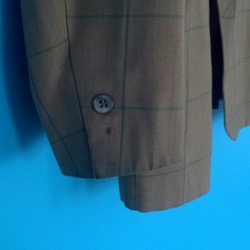 Street Style jackets needed button replaced on sleeve 