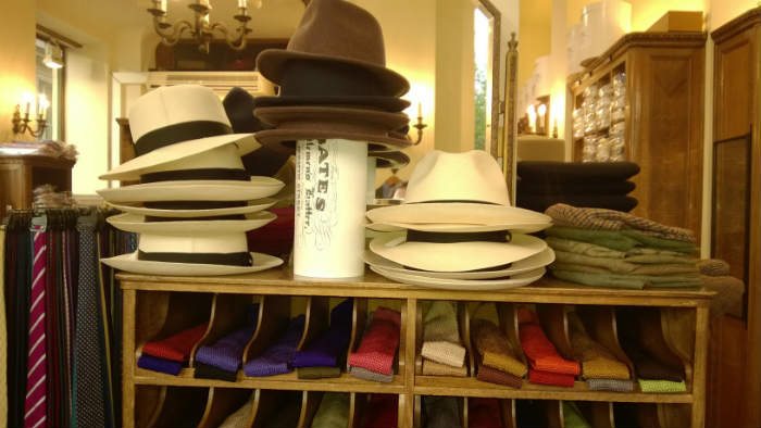 Hats made by Edward Bates Ltd.