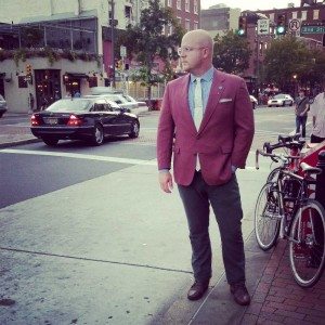 Vintage Jacket, Street Style Look Philadelphia 