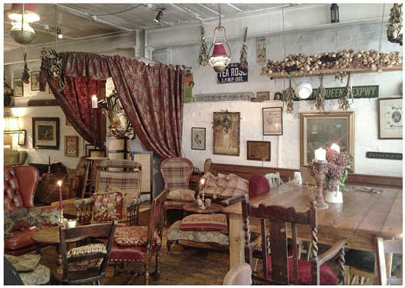 English country style cafe in heart of London