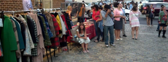 Vintage clothes and street style in Philly