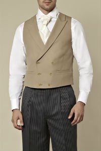 Wedding Waistcoat Peak Lapel Double Breasted Waistcoat