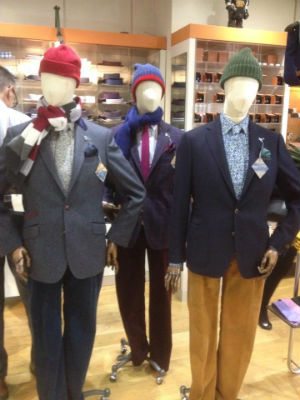 Winter Fall Looks For Dapper Man In London Shop