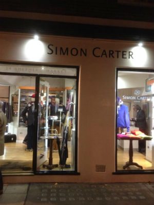 London Store Front For Simon Carter 