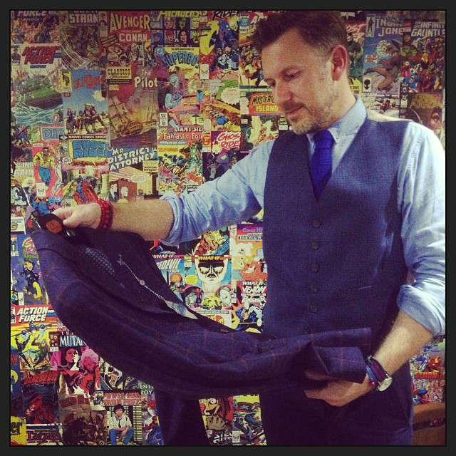 That Dapper Chap Looking At Tweed Jacket