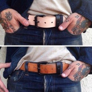 Mens Real Leather Belt