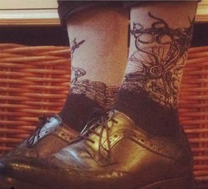 Craig's Socktopus Vintage looking men's socks