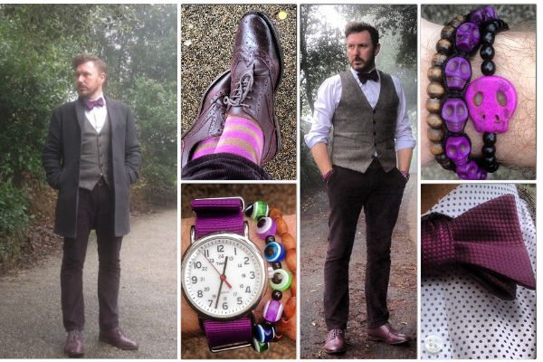 That Dapper Chap - Purple Focus