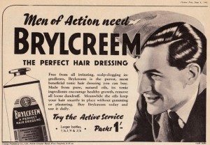 Brylcreem 1940s advert World War 2 Soldier