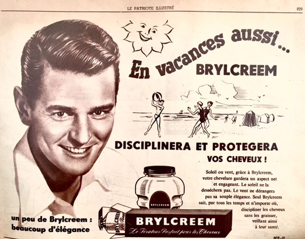 French Brylcreem Advert Submitted By Chris