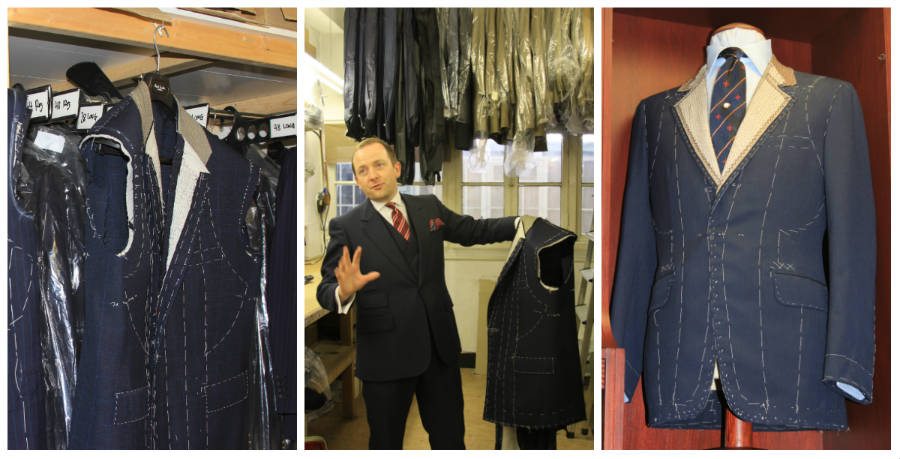 Tony Martin head cutter with bespoke suit jackets