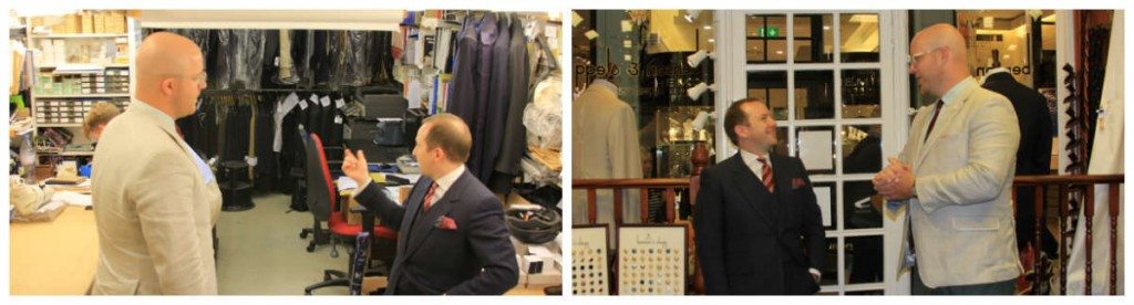 London tailor shop Benson & Clegg