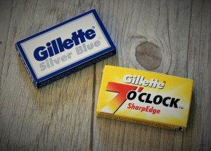 old school gillette razor blades