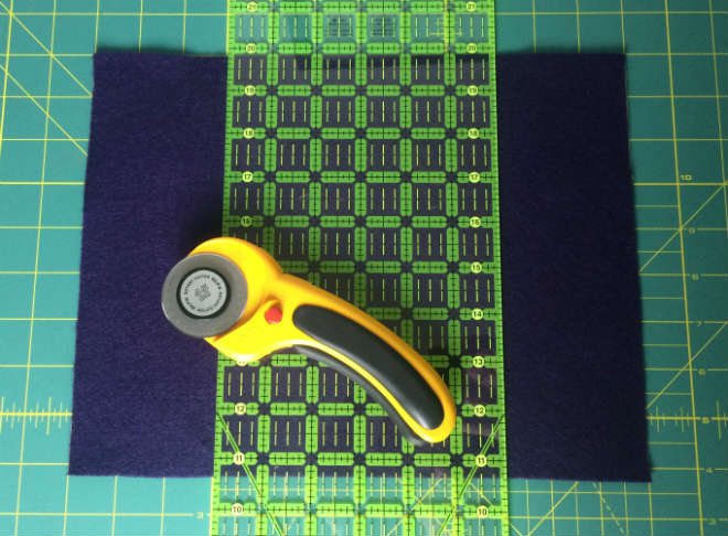 Cutting felt lining