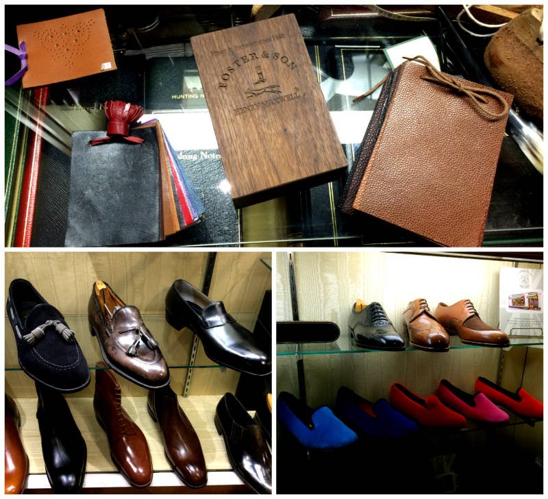 Foster and Sons Slippers and leather seection