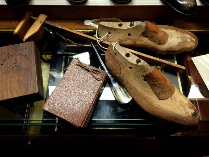Handmade bespoke shoe last by Foster and Sons
