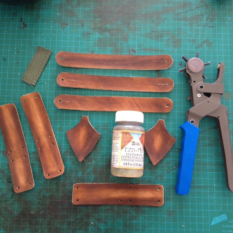 Punching Holes In Custom Leather Pieces