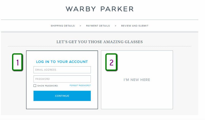 New or returning Warby customer