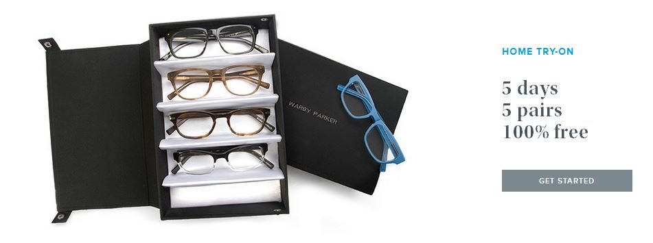 Warby Parker Try At Home