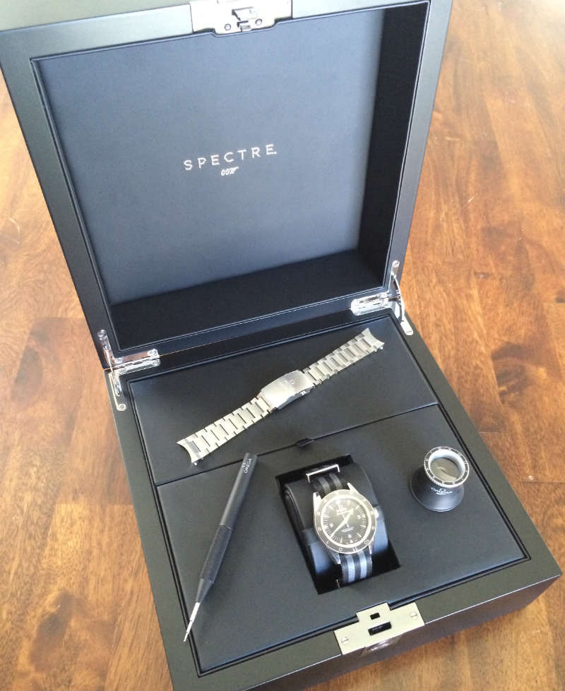 Omega Spectre Watch Box Open