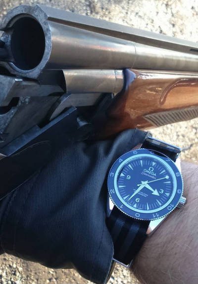 Omega Spectre Watch with Shotgun