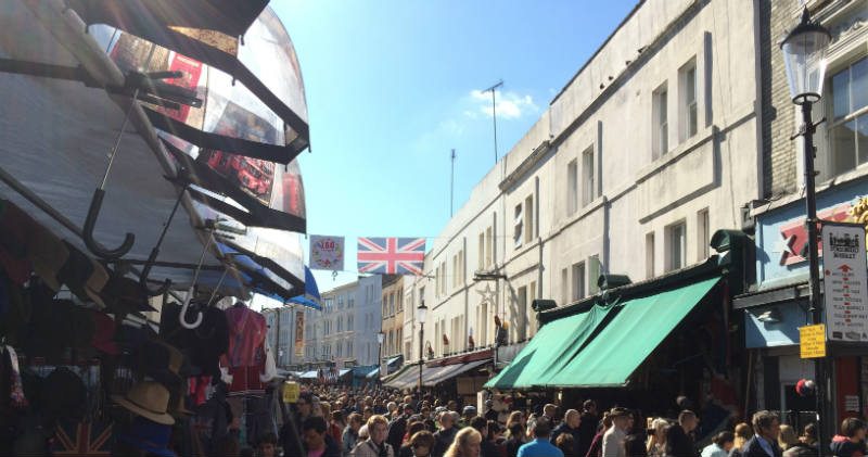 Portobello Market Facing South