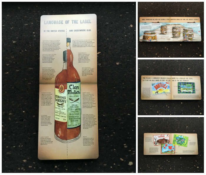 Page Images from Scratch and Sniff Whiskey book