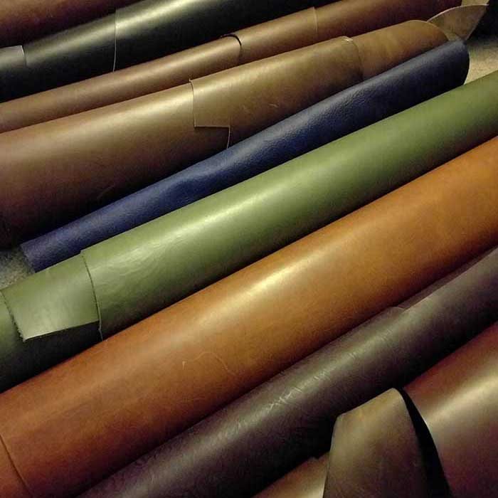 Varied Color Horween Leather Rolls