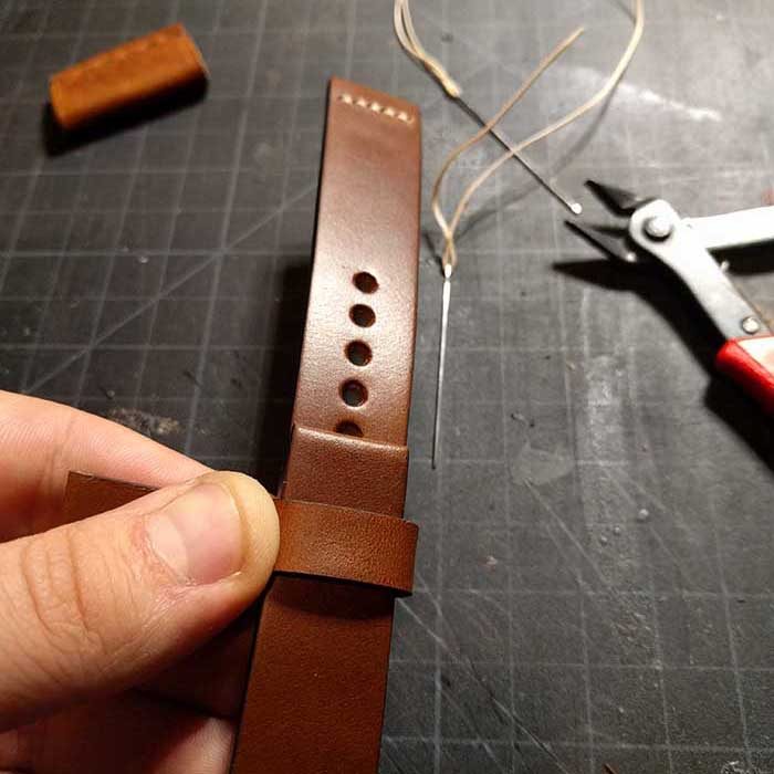 Leather Keeper Measured For Size