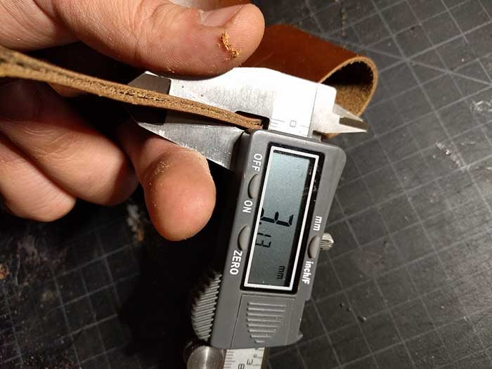 Measuring Watch Straps Leather Thickness