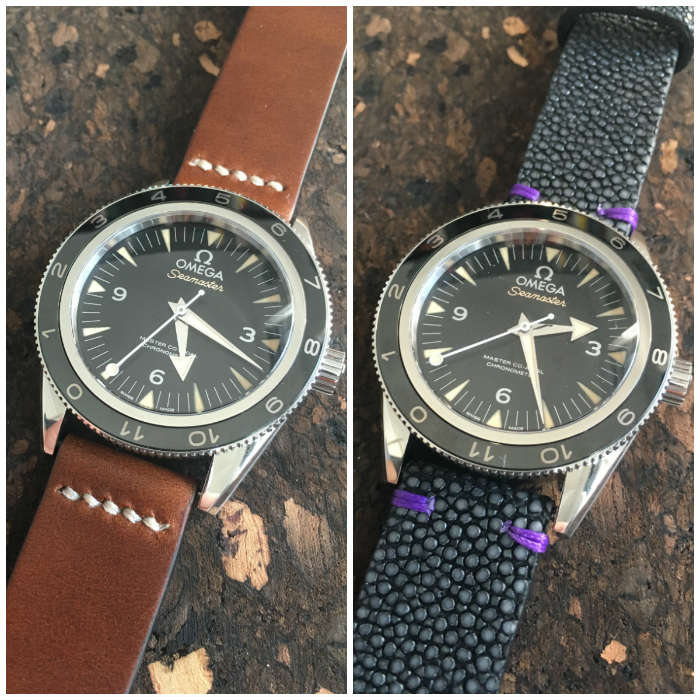 Leather V Stingray Watch Strap Difference