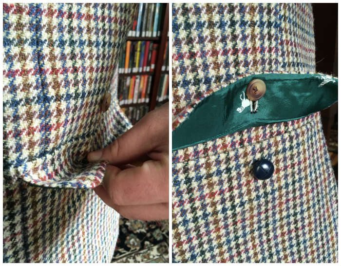 Button up patch pockets