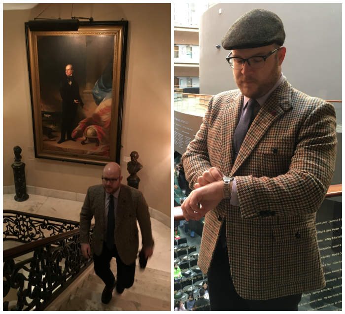 Street Styled English Tweed Jacket