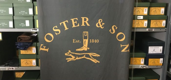 Foster And Son back of house shoe room