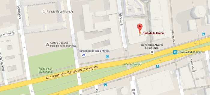 Google Map of Club de la Union