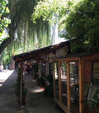 Los Dominicos Market Shops Santiago Chile