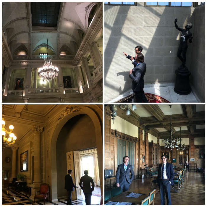 Scenes from round the building