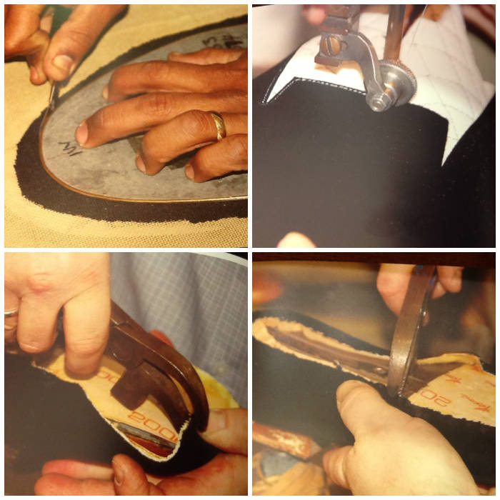 Slippers making process