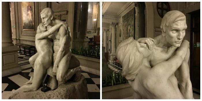 Stone sculpture Club de la Union