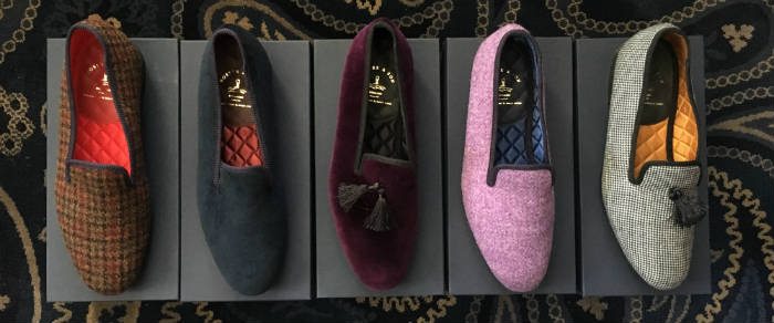 5 pairs of custom Foster & Son Slippers