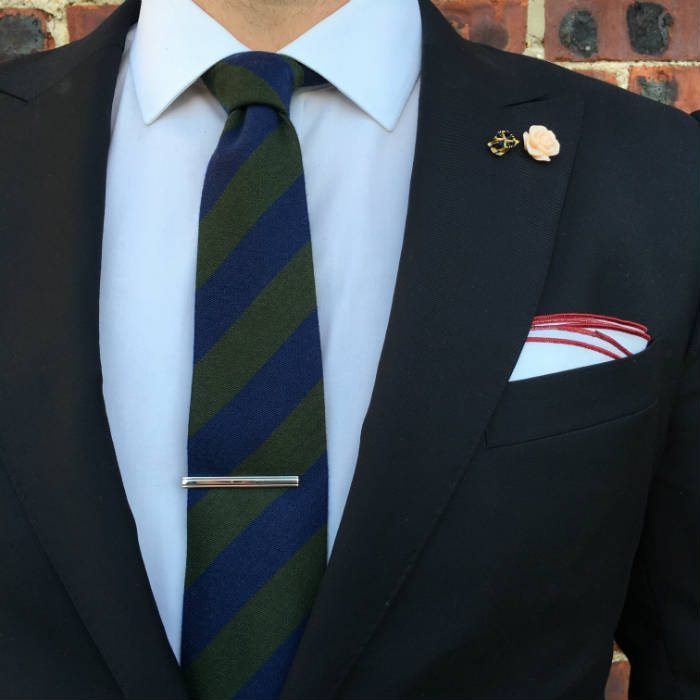 Correct Tie Clip Position And Tie Length