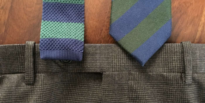 Correct Tie Length For Both Square And Diamond Tipped Ties