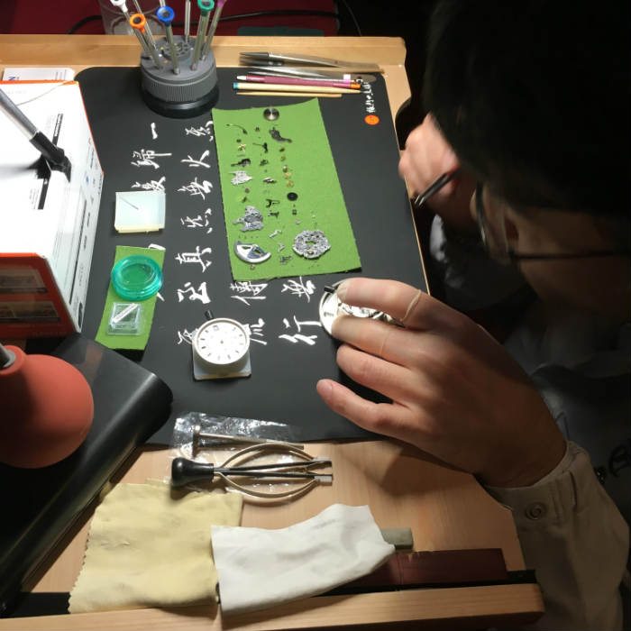 Grand Seiko 9R Spring Drive Movement Toally Dismantled