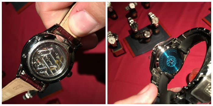 Grand Seiko watch case backs