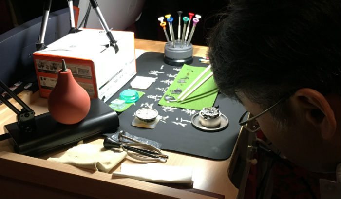 Japanese watch making tools