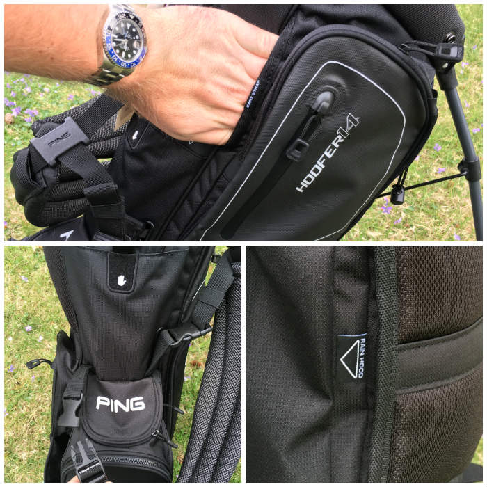 New bag features on Ping Hoofer 14 Golf Bag