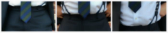 Three Tie Lengths Shown