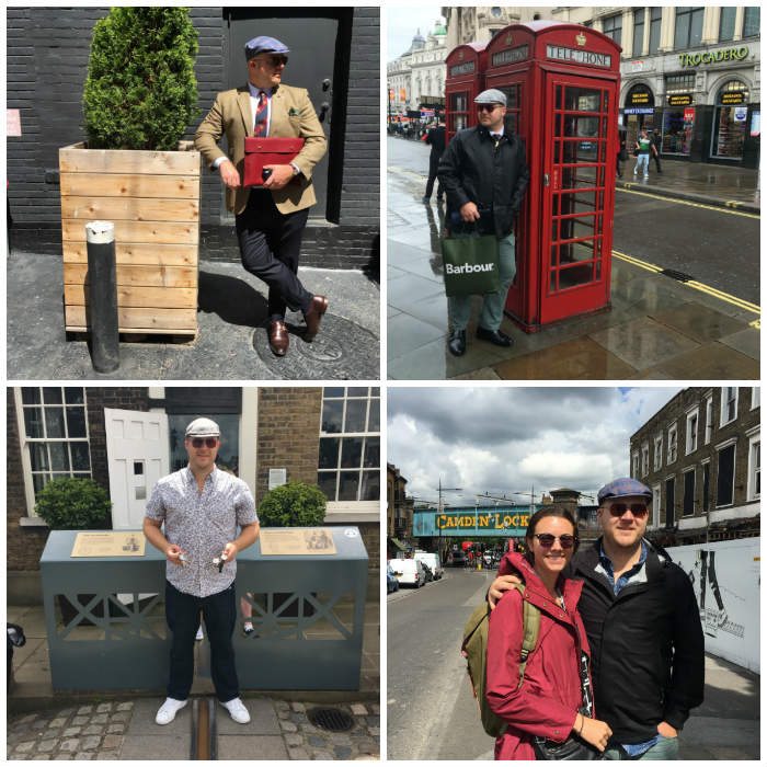 Collage Of Summer Flat Cap Street Style