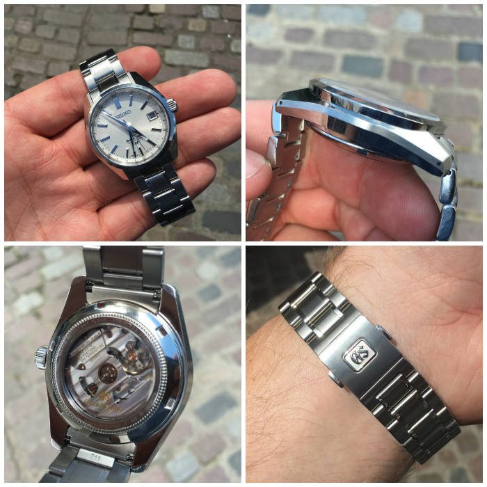 Grand Seiko GMT Caseback View